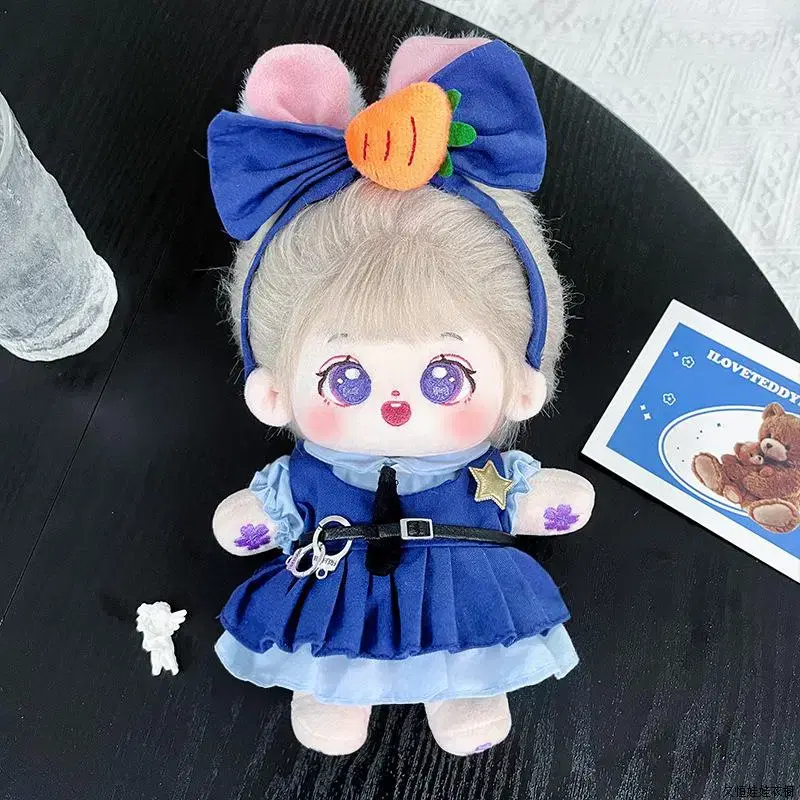 20cm Somyi Doll Zootopia Judy Cosplay Bunny Police doll clothes Sister Set