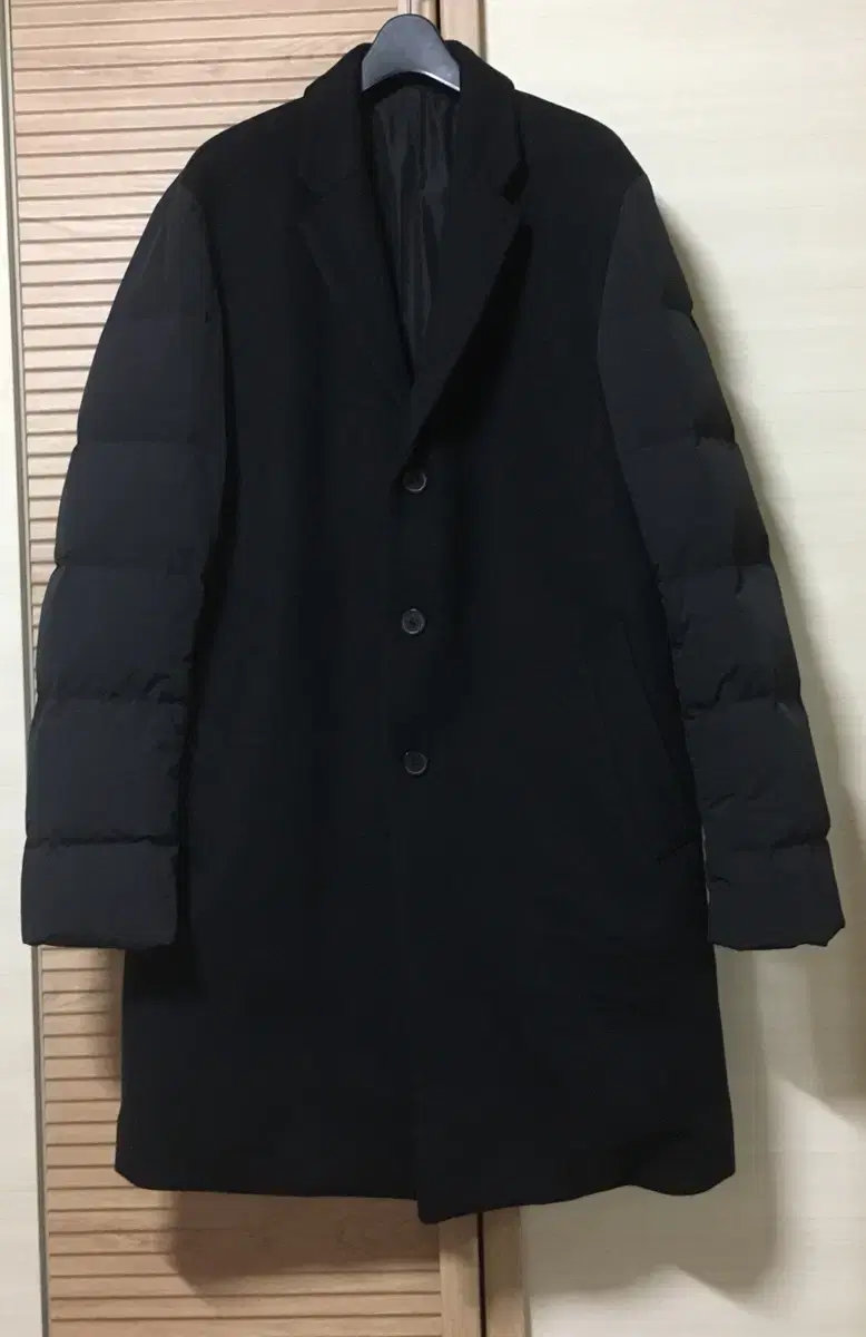 Solid Homme Puffer Coat