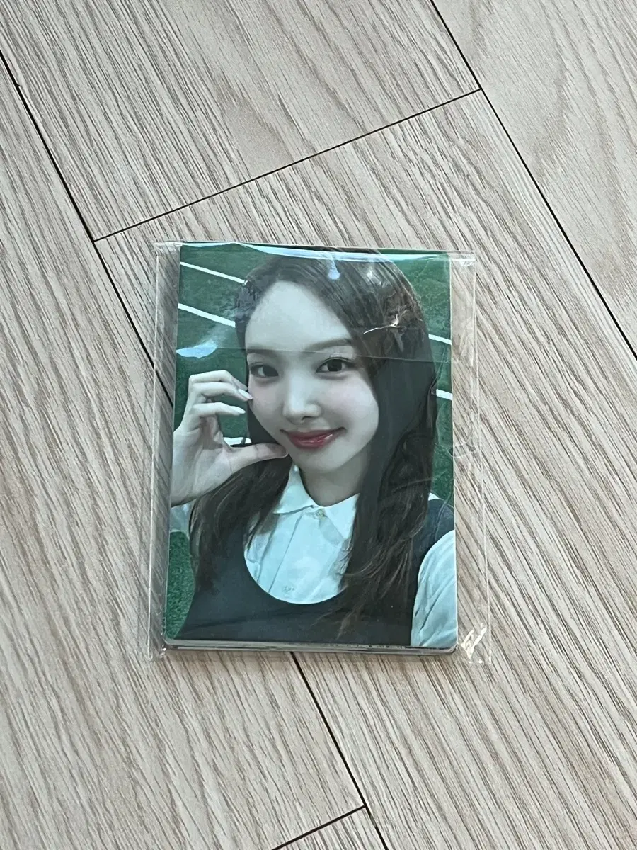 TWICE's 9th anniversary fanme photocard (1st round)