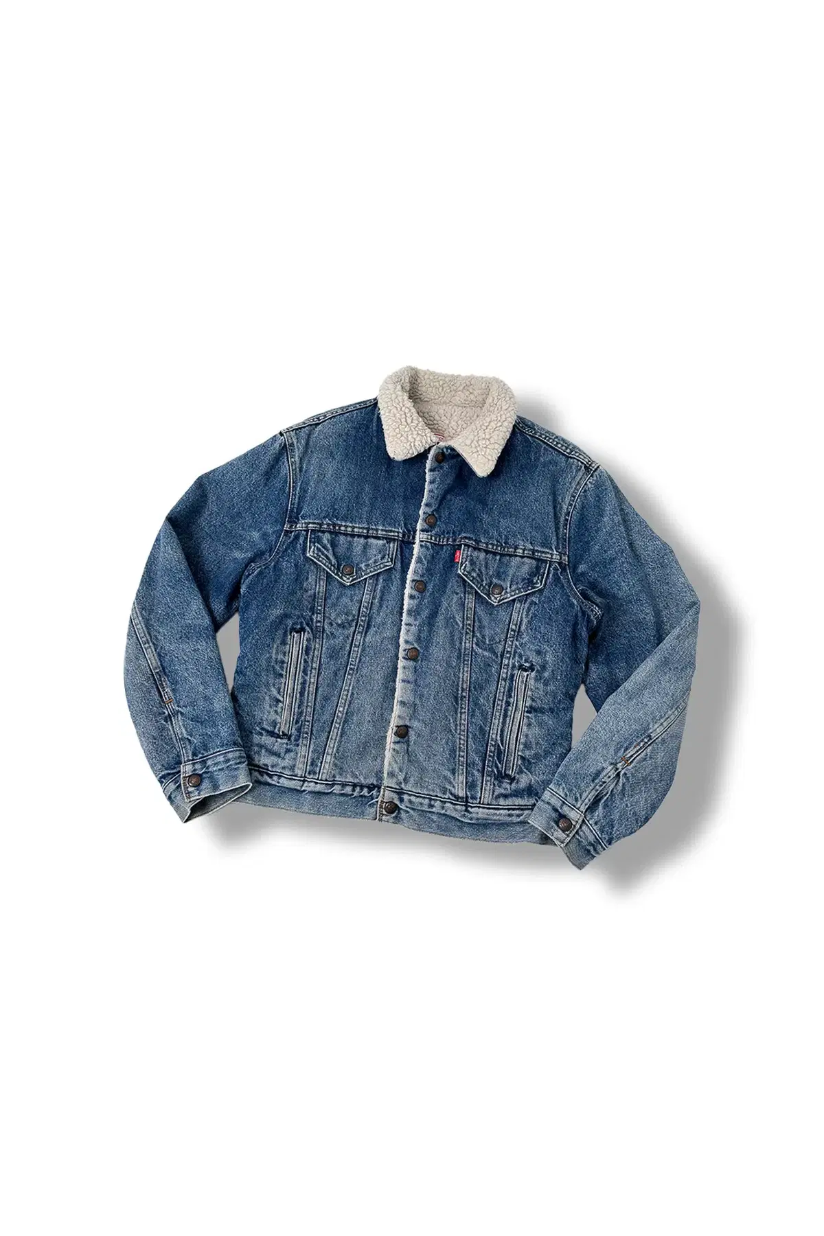 95-100 Levi's 1970s Sherpa Denim Fleece Trucker Jacket