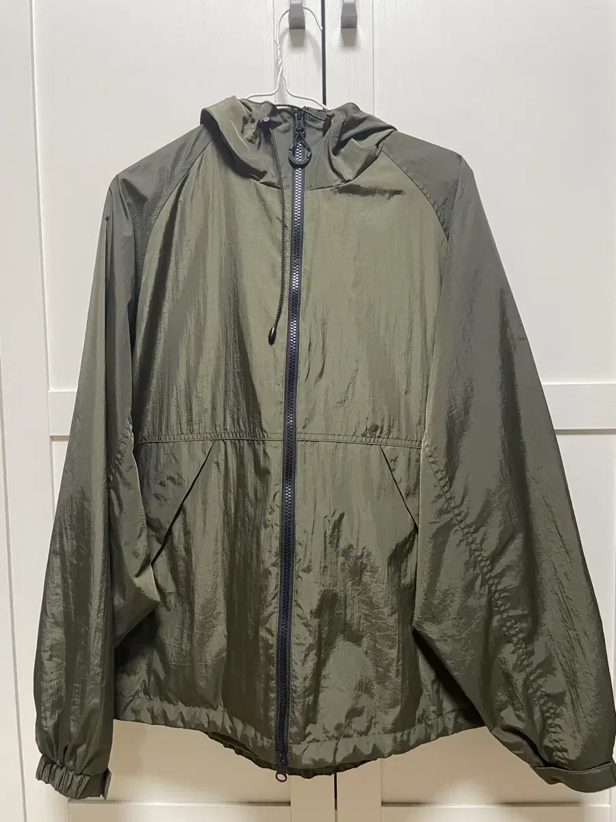 Uniformbridge Hooded Shell Parka (Olive, M) Windbreaker