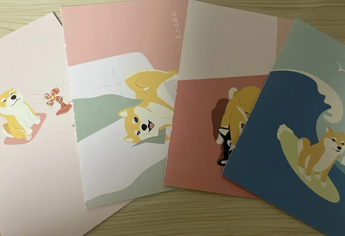 Shiba Inu postcard bulk wts!