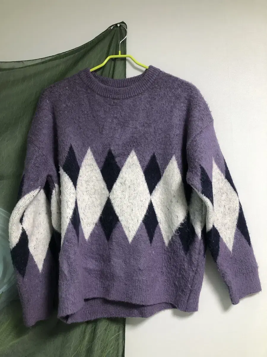 Saintpain Saintpain Knitted Sweater Purple