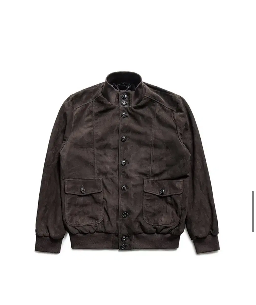 MA BELLO Italian suede jacket Brown L