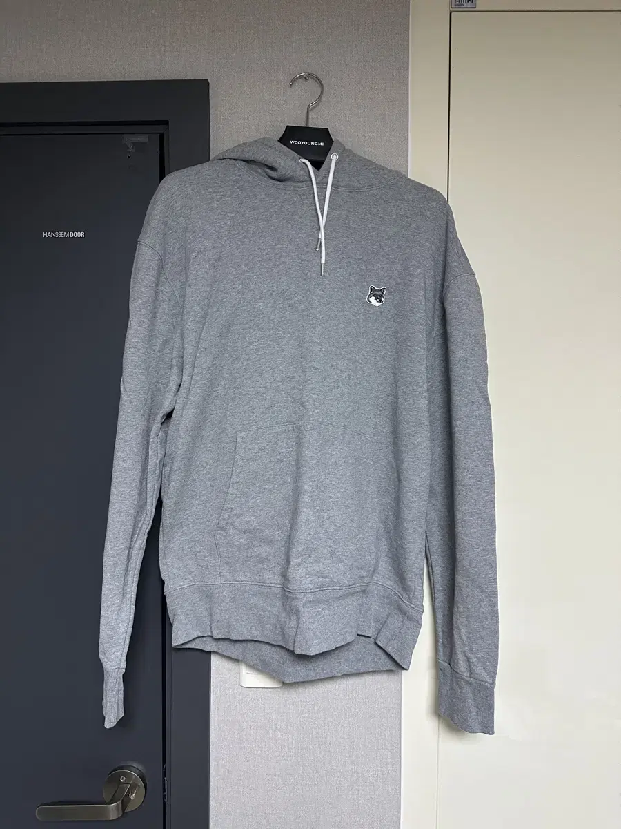 Maison Kitsune Fox Hoodie Gray XL