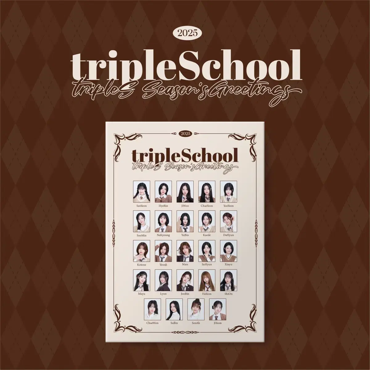 Triples season's greetings sealed (version selectable)