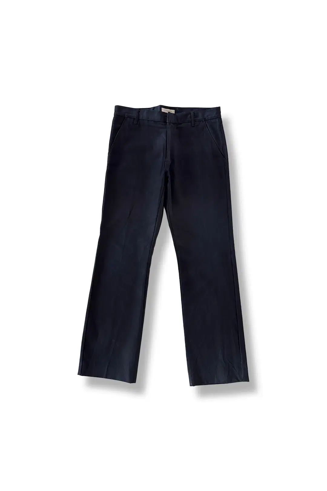 36 Burberry London Navy Cotton Trousers Pants