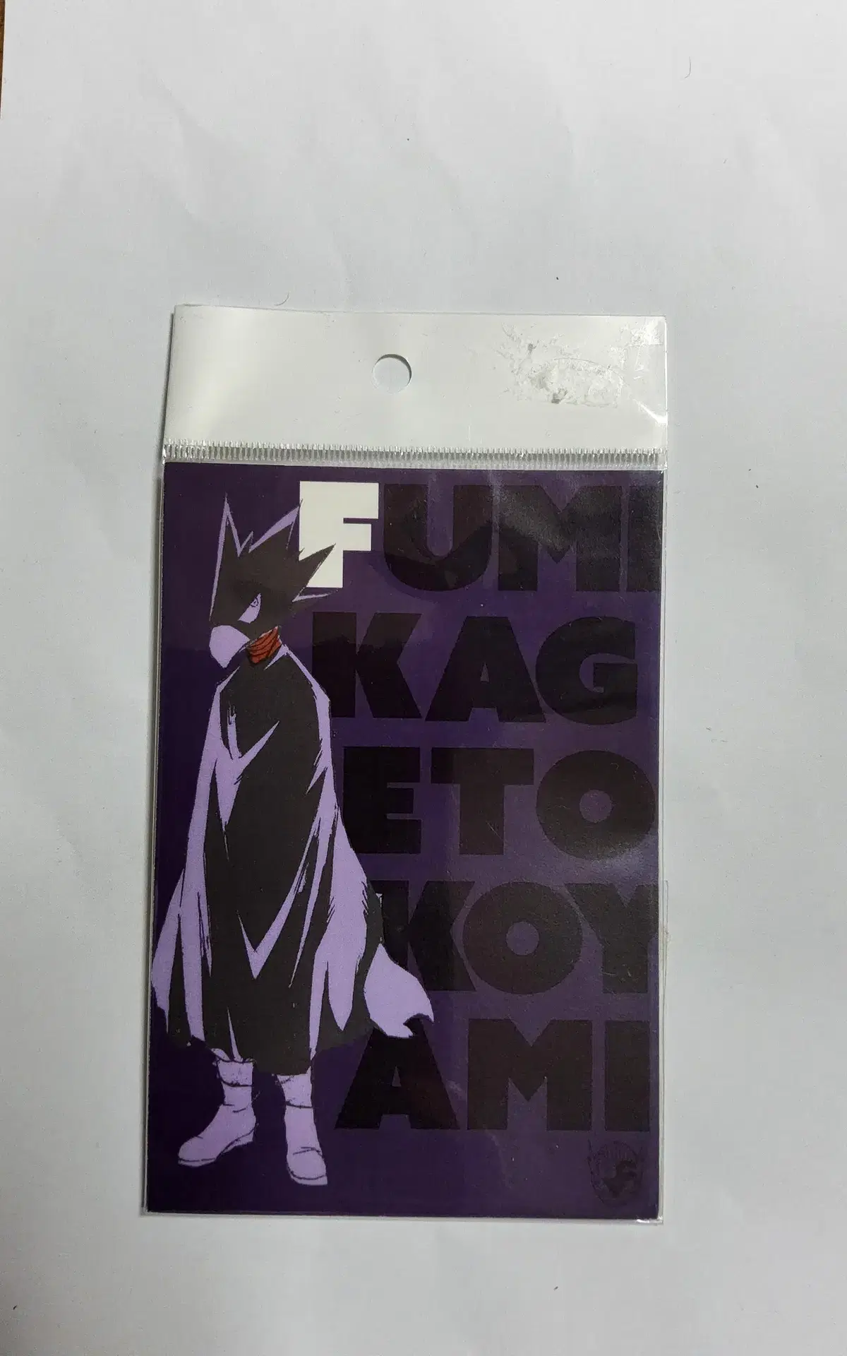 My Hero Academia Tokoyami postcard sells.