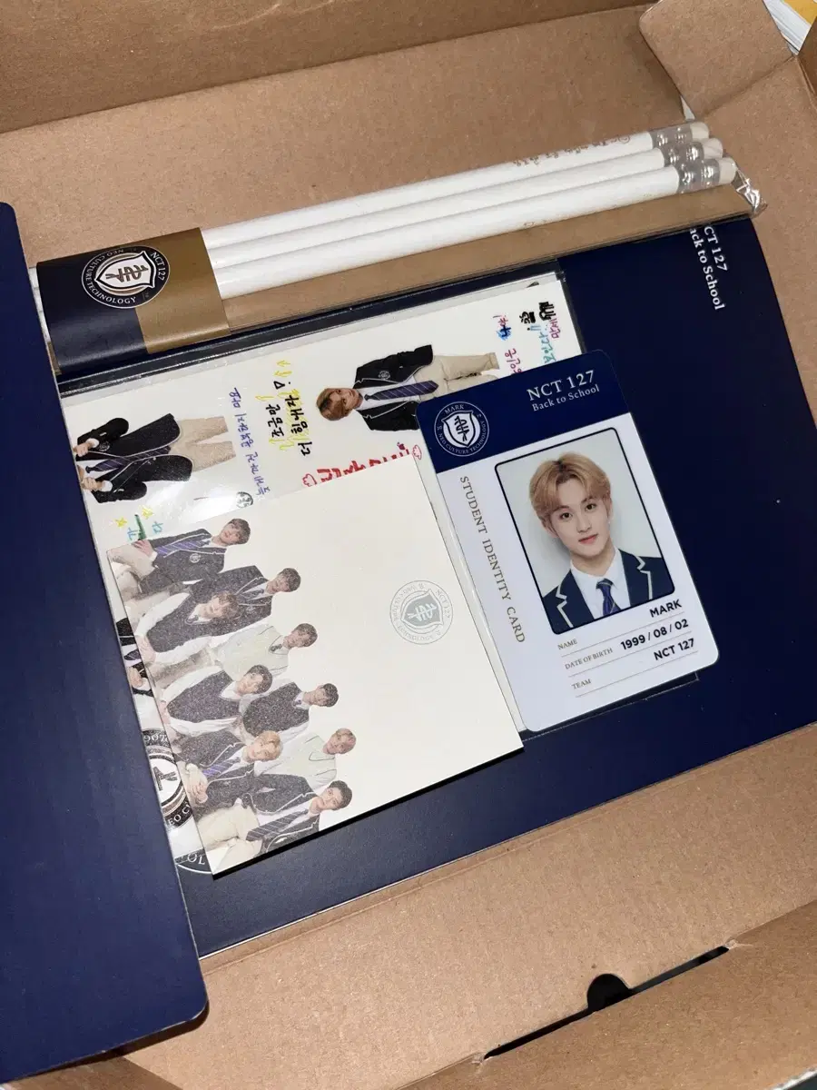 NCT 127 2019 School Kit Marks