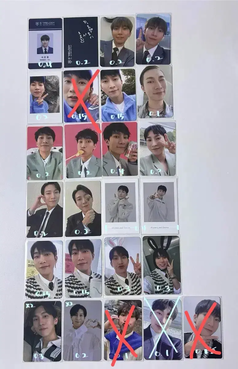 BTOB photocard wts seo eunkwang lee minhyuk lee changsub lim hyunsik peniel Yook Sungjae