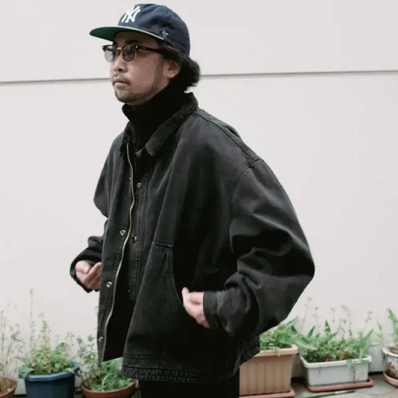 윌리차바리아 silverlake work jacket 라지