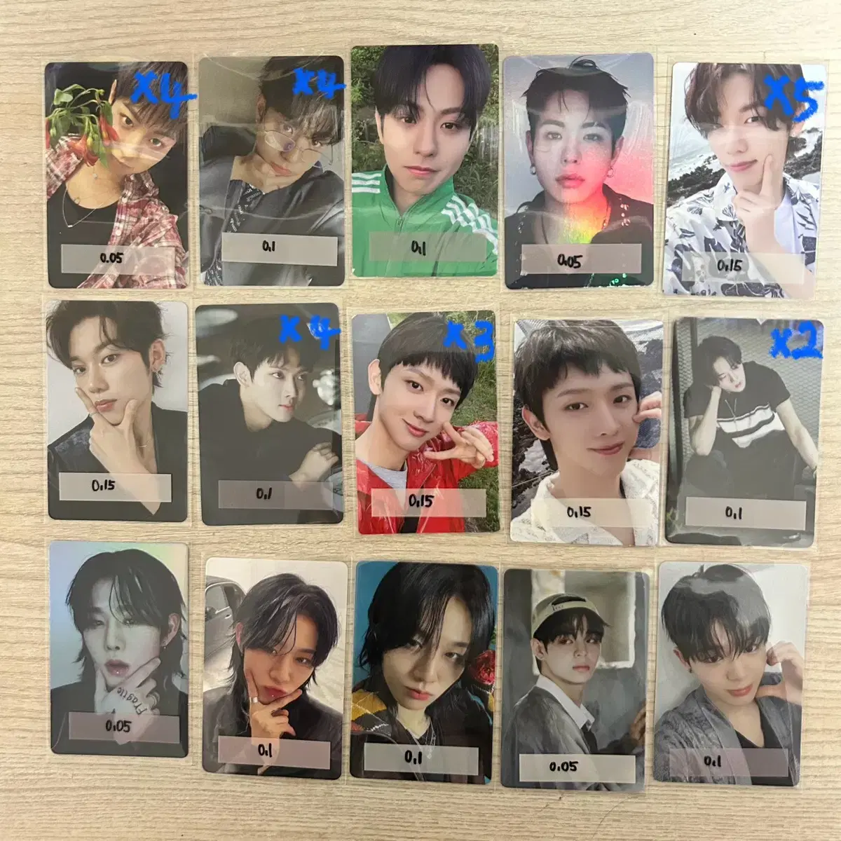 Evnne album photocard wts Vol. 2 Vol. 3 Alpo