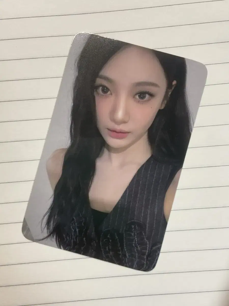 Aespa Armageddon everline offline fansign ningning photocard unreleased photocard