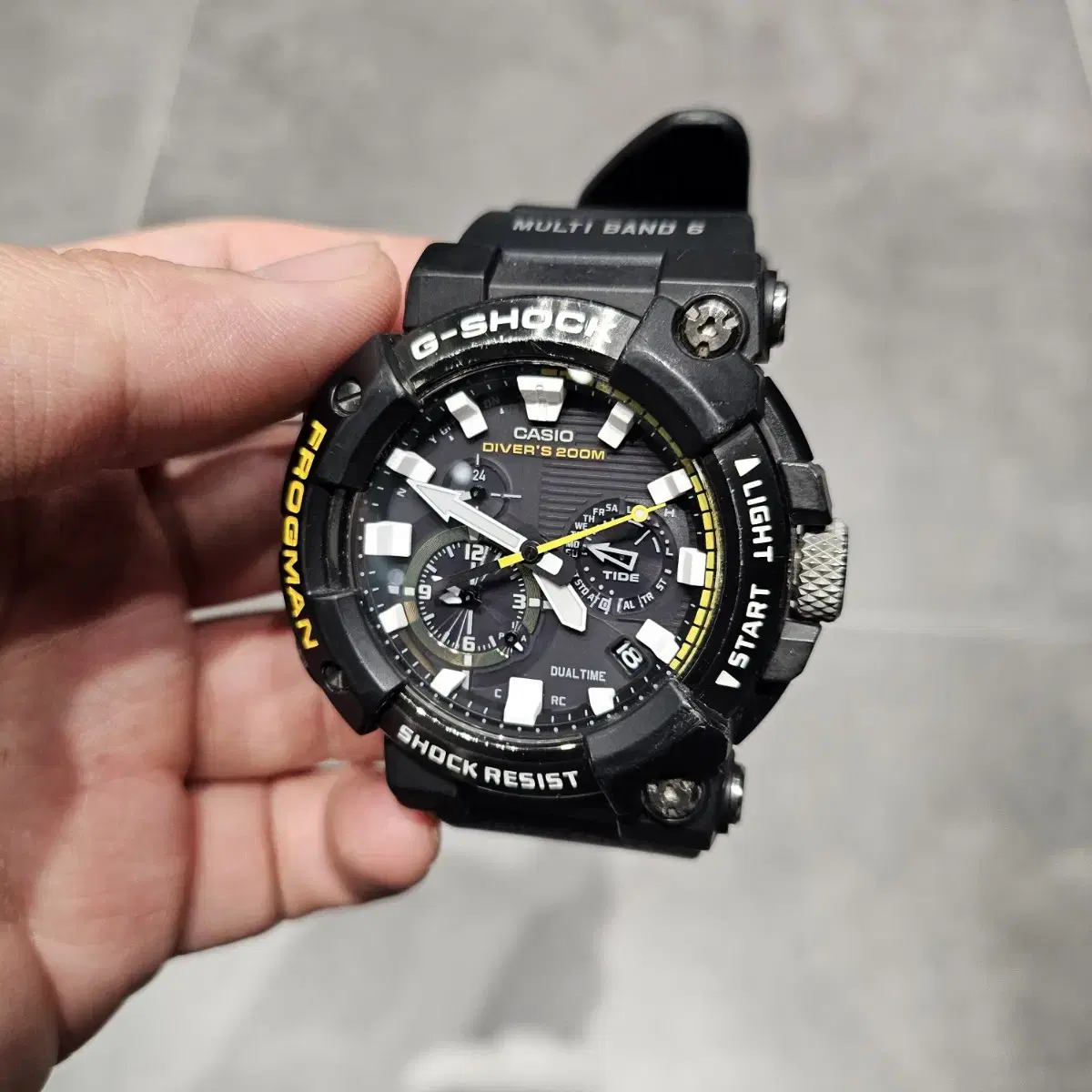 G-SHOCK 지샥 프로그맨 GWF-A1000-1AJF 블랙