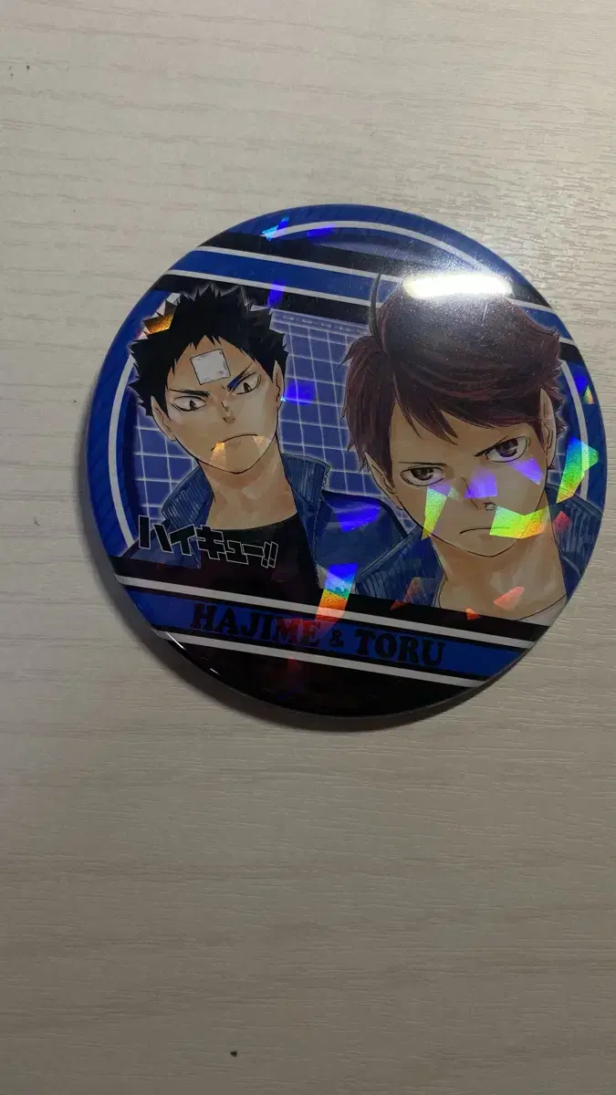 Oikawa Iwaizumi Original Can Badge