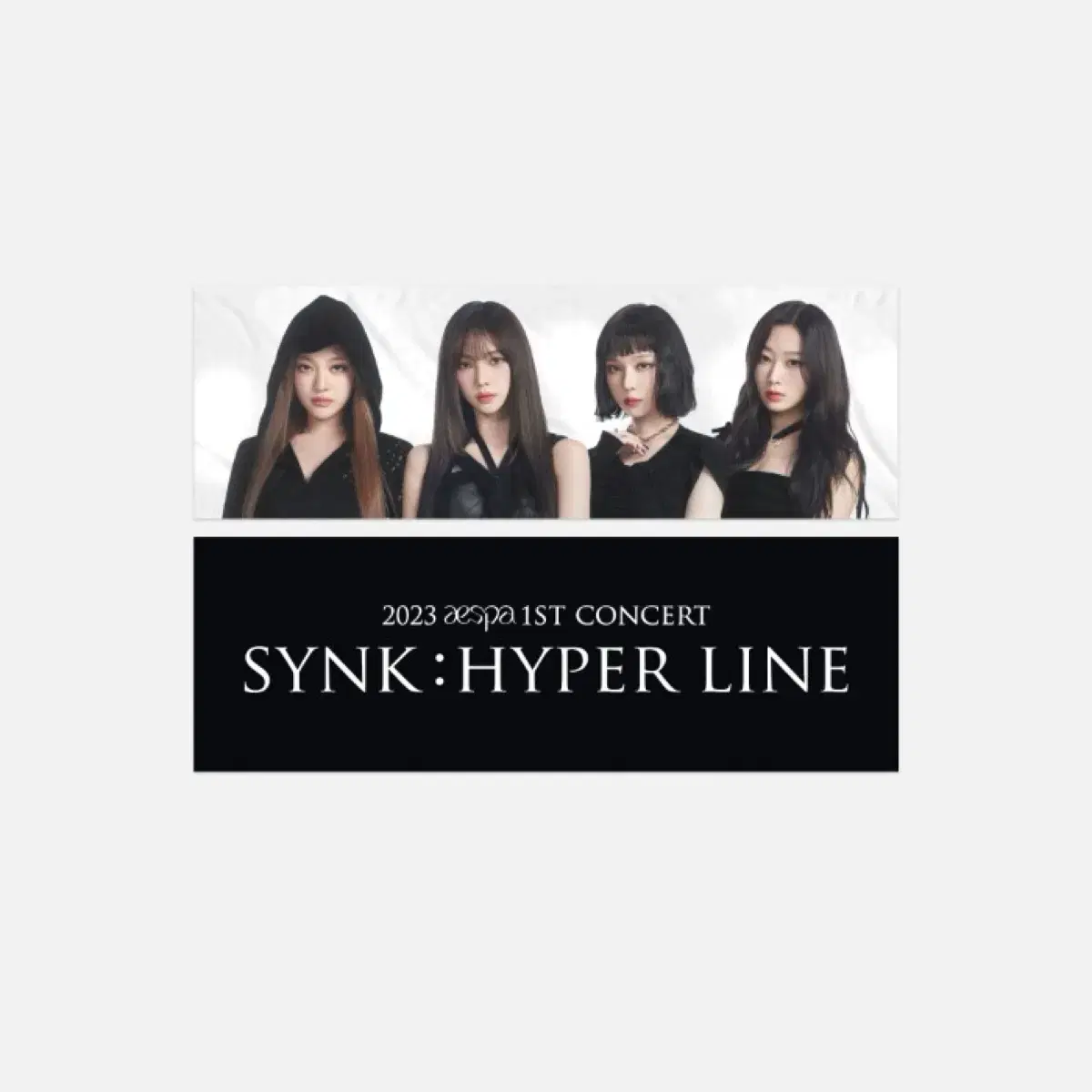 AESPA First Dancon slogan Sink Hyperline WTS