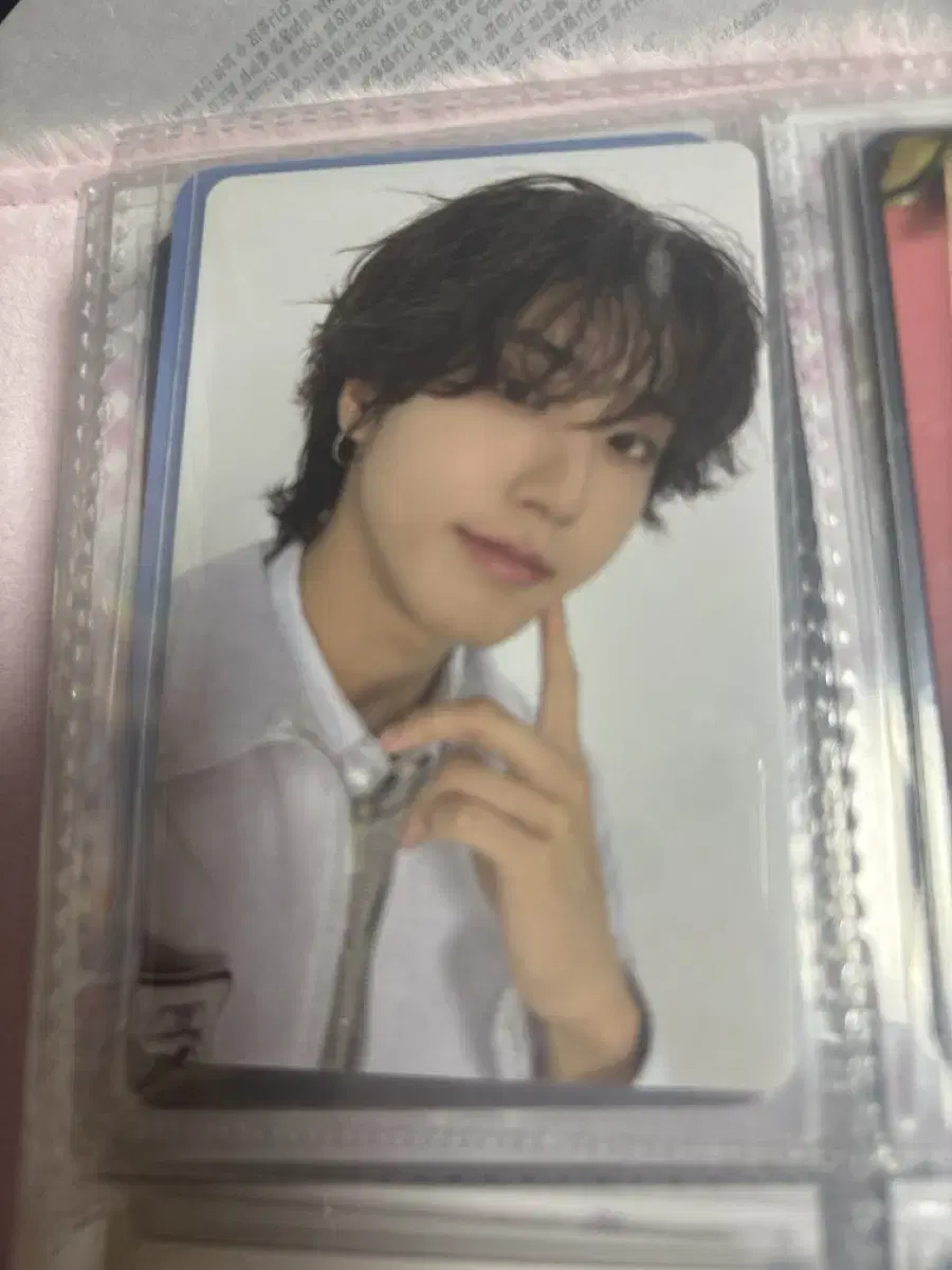 skz han ate square album han jisung photocard white