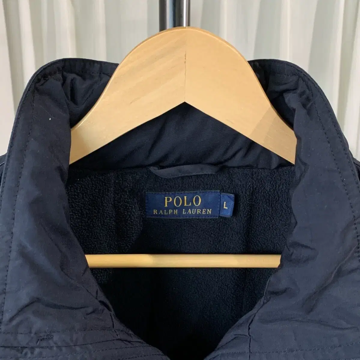 POLO RALPH LAUREN 후리스안감 봄버자켓