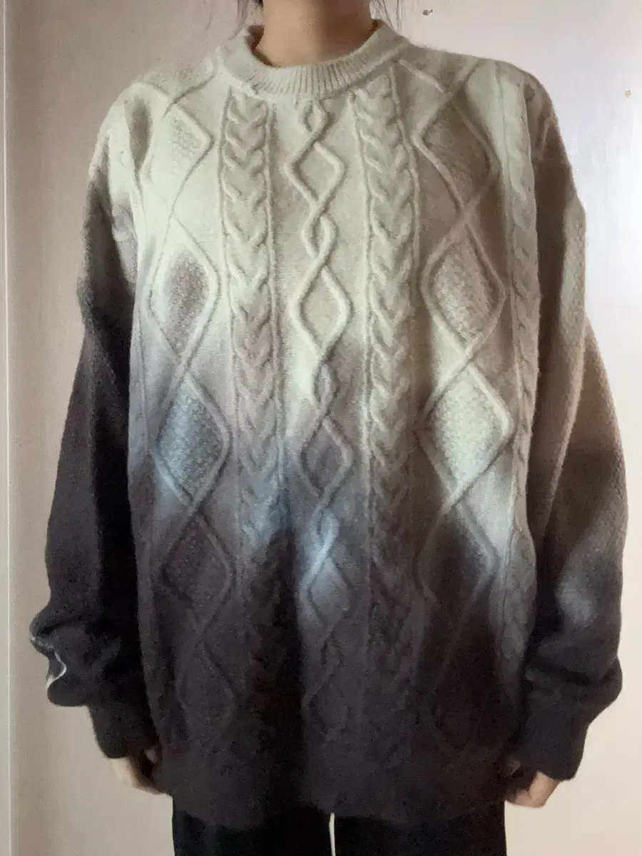 Gradient Knit Sweater