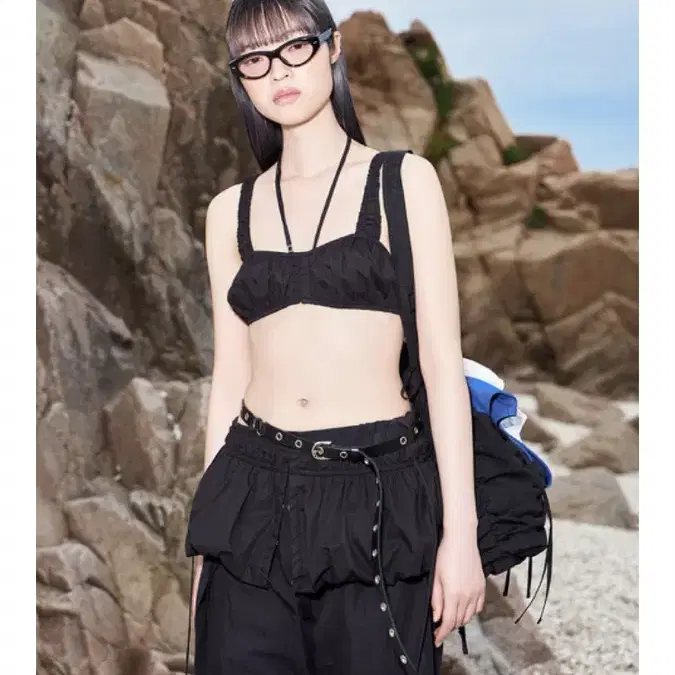 엘씨디씨 LCDC HOOK VOLUME BELT SKIRT 블랙