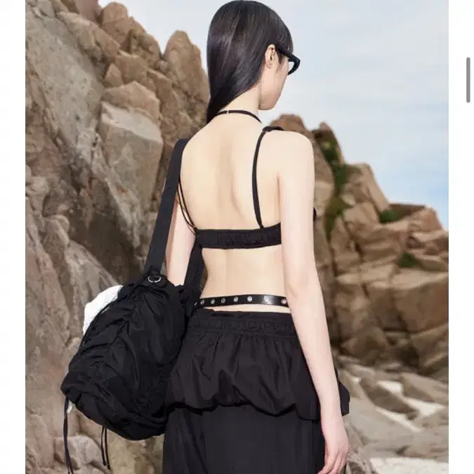 엘씨디씨 LCDC HOOK VOLUME BELT SKIRT 블랙