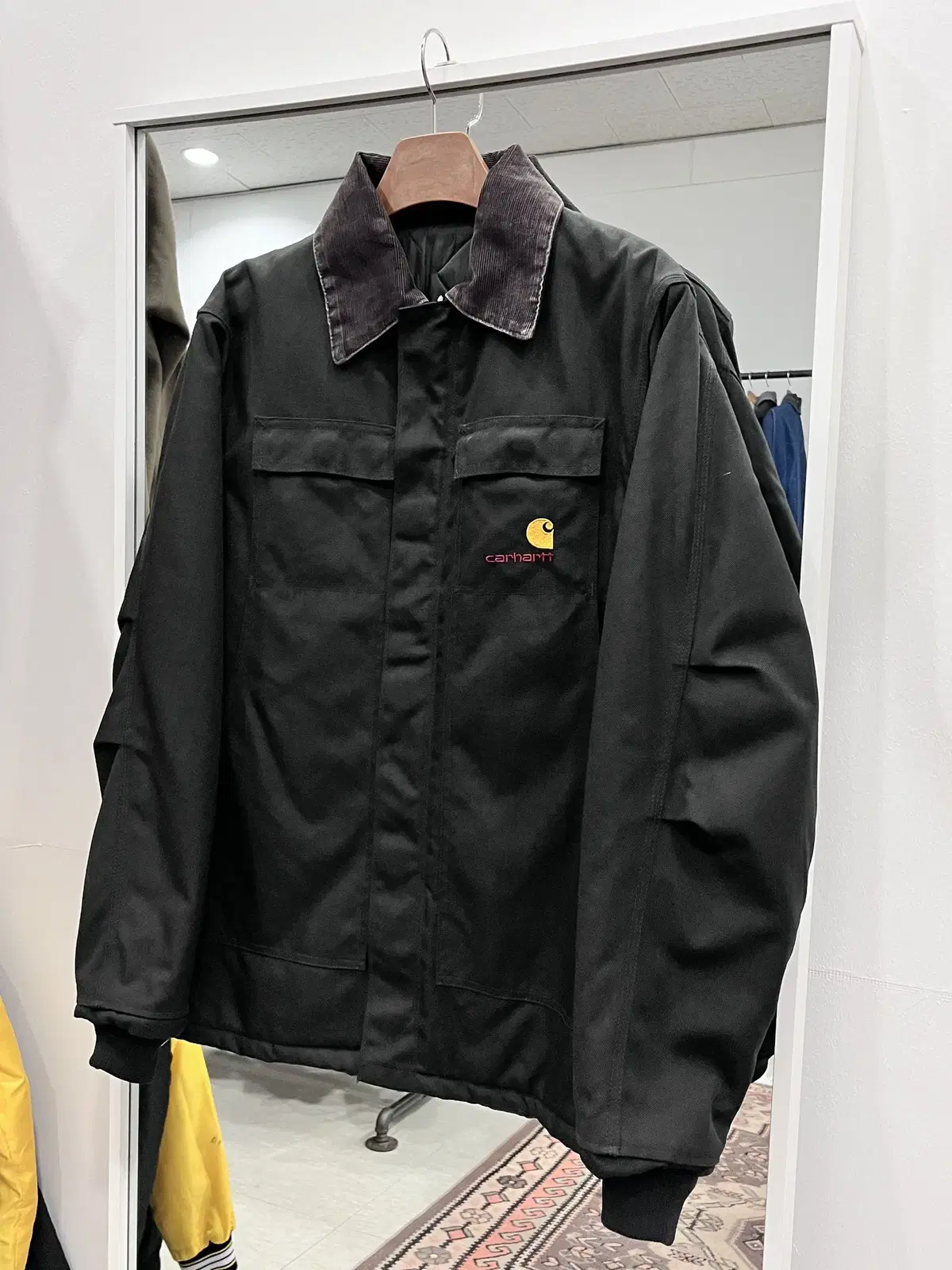 Carhartt 칼하트 아크틱 코듀라 트레디셔널 코트 자켓