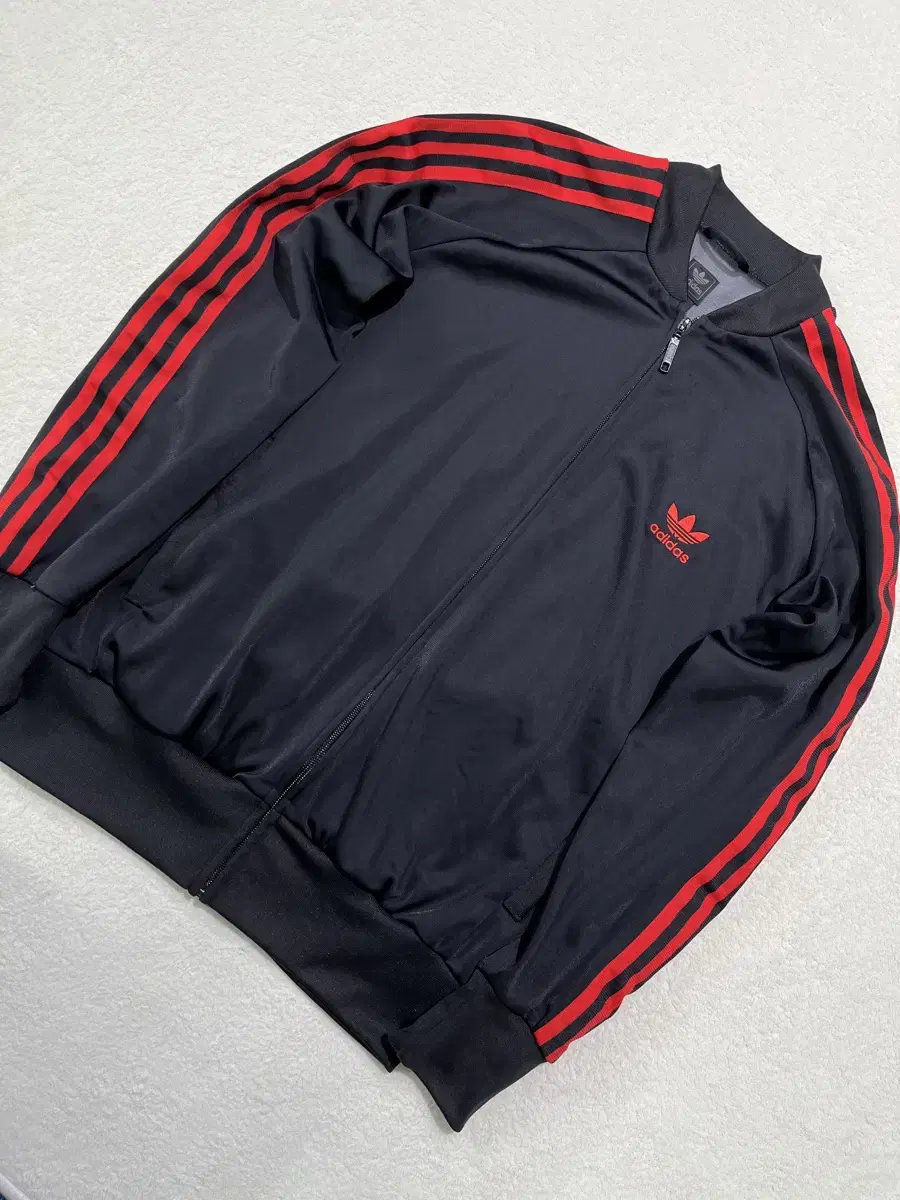 Adidas Firebird Europa Black Red Black Red Red Jersey 110