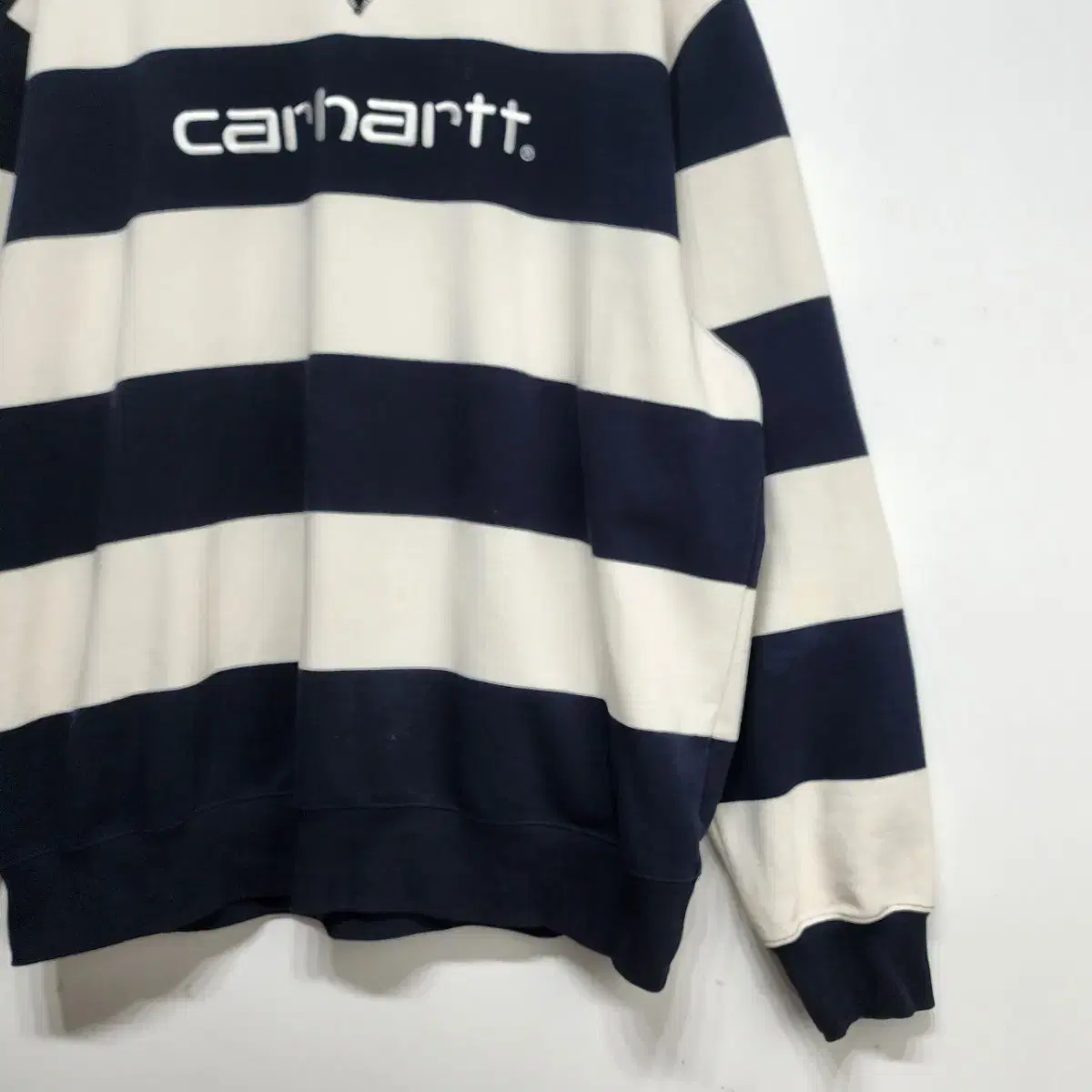 칼하트 CARHARTT 스트라이프 맨투맨티셔츠 XL