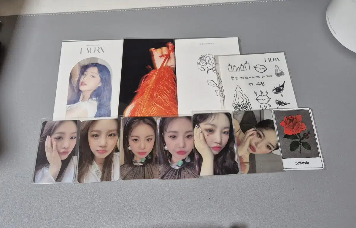 Soojin Hua photocard bulk wts photocard postcard All