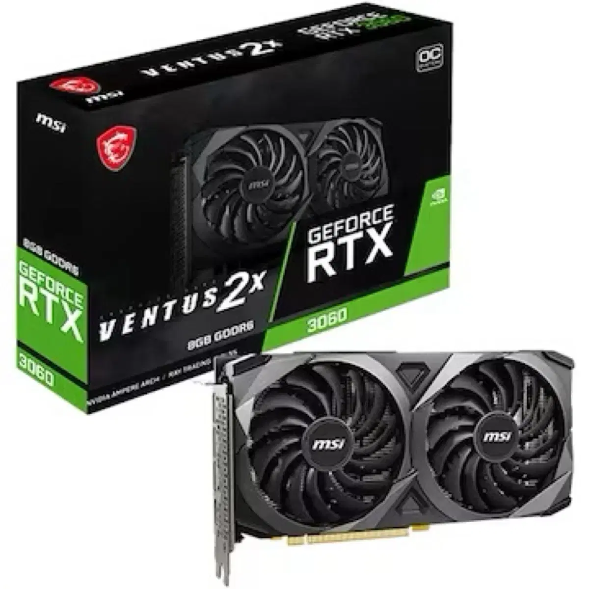 MSI RTX3060 8GB 신품급 중고 판매