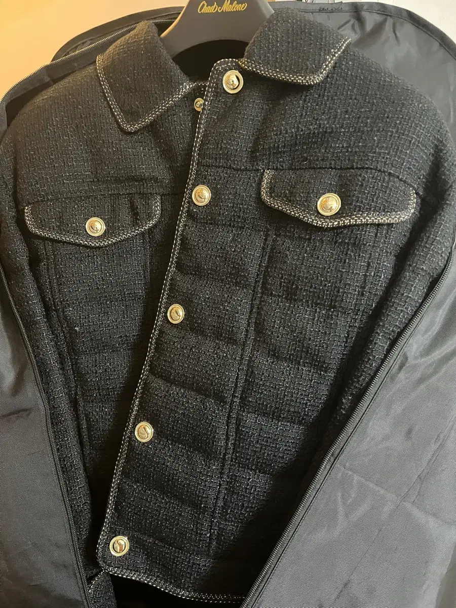 Volante Chadmalone Tweed Padded Jacket Size 3