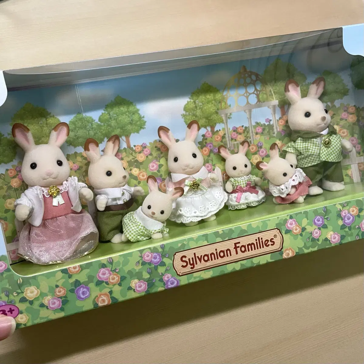 Sylvanian Limited Choco Bunny Family