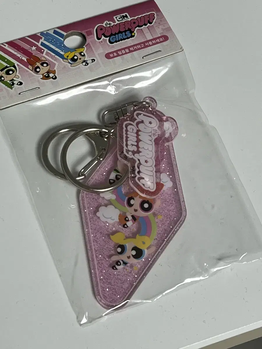 Powerpuff Girls keyring (hotel key)