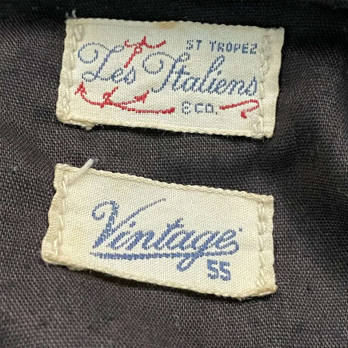 vintage55 레더자켓