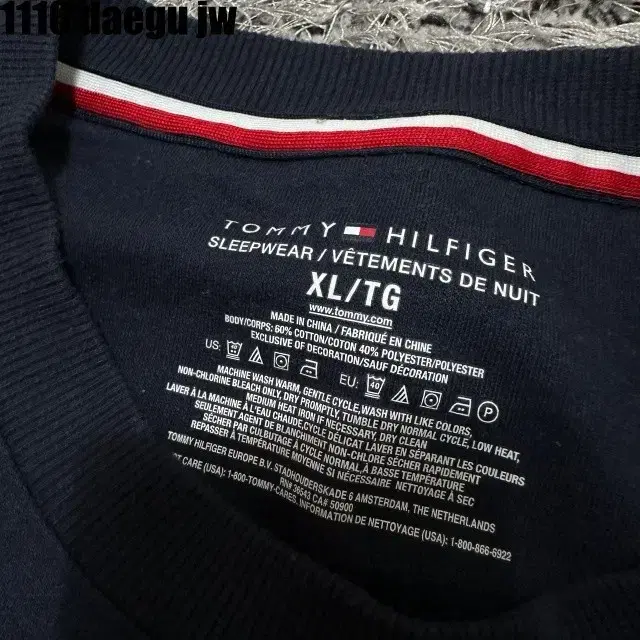 XL/TG TOMMY HILFIGER TEE 타미힐피거 긴팔 티