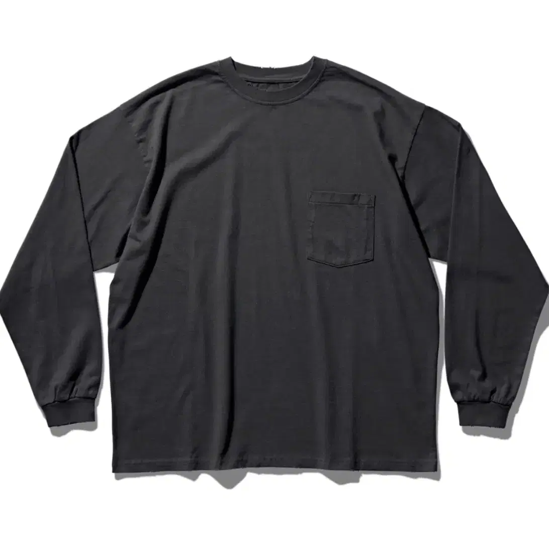 [L] 듀테로Damaged Long Sleeve Pocket Tee