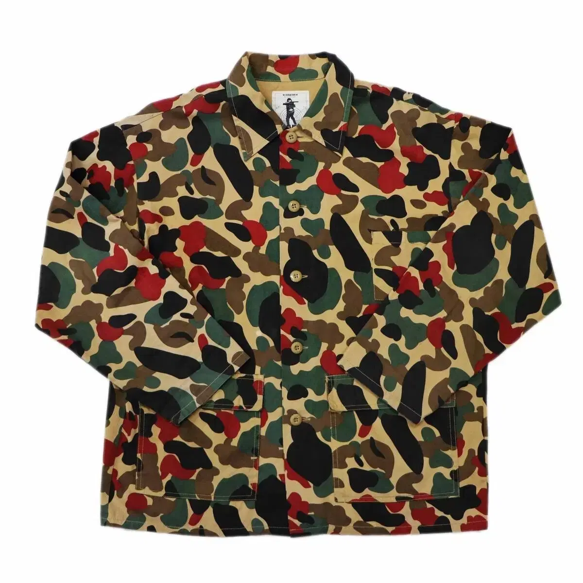 A Bathing Ape 베이프 카모 셔츠 자켓 L