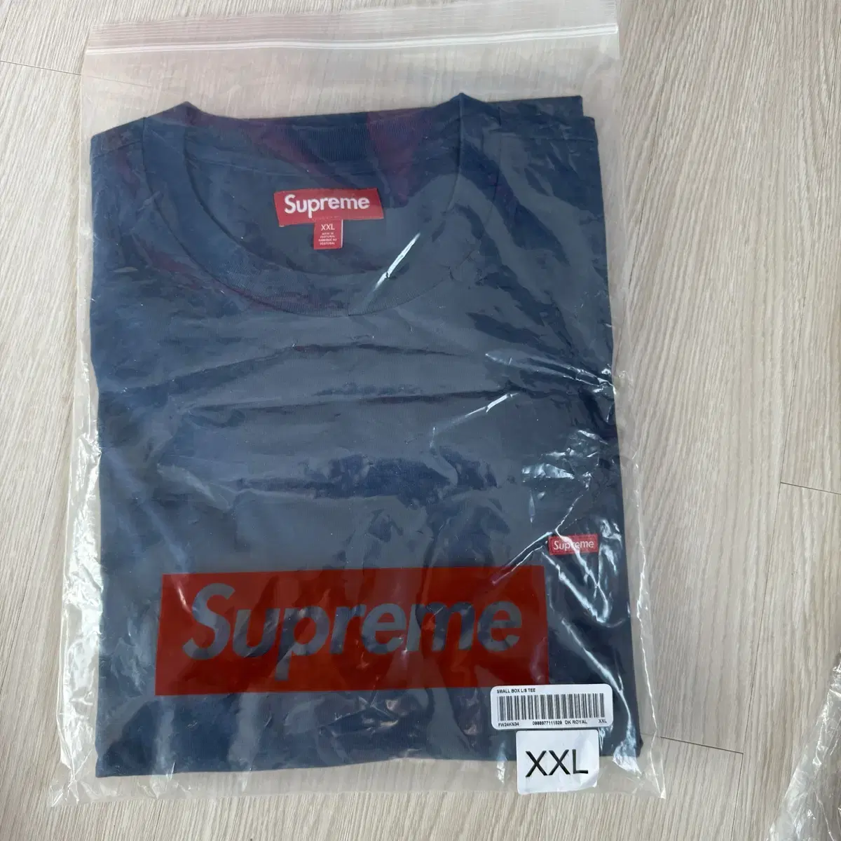 Supreme Smallbox Long Sleeve Dark Royal 24FW xxl sells