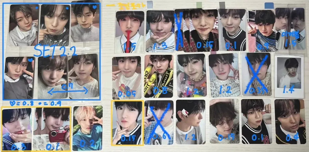 NCT wish photocard alphomikongpo ld sakuyayuushirikushionjaehireyo