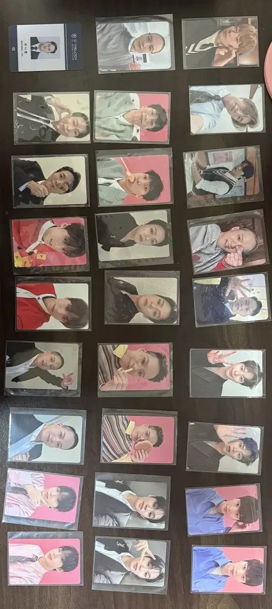 BTOB Seo Eunkwang,Minhyuk Lee.Lim Hyunsik,Peniel, yook sungjae photocard