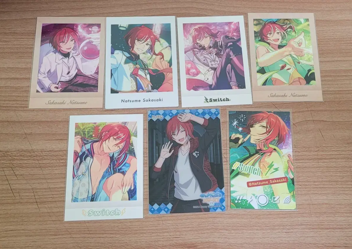 Ensemble Stars Enstar Switch Sakasaki Natsume Pasha Clear Card Bulk