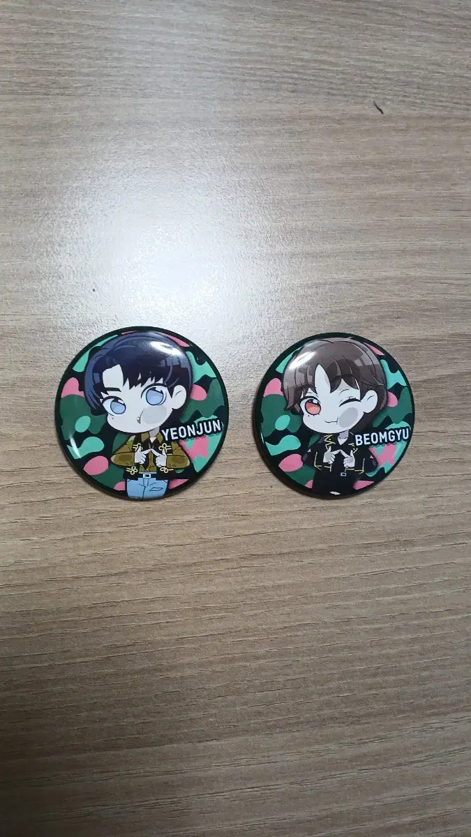 txt beomgyu yeonjun Japan Gacha Pinbadge Shurera