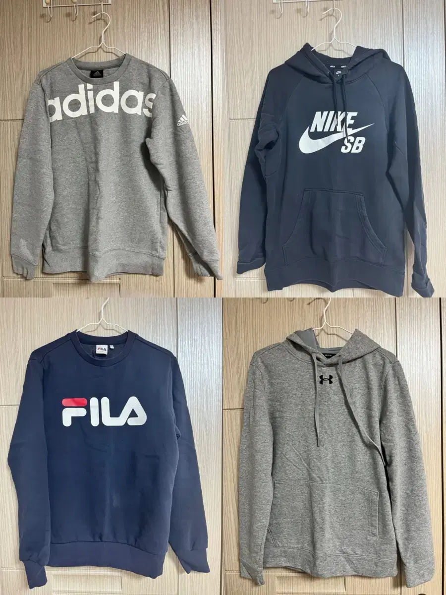 Adidas,Nike,Whella,Under Armour Brushed Hoodie