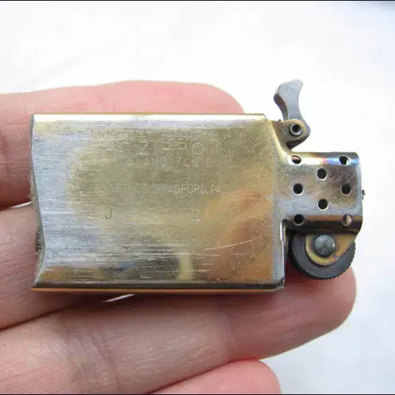 zippo 황동 지포 라이터