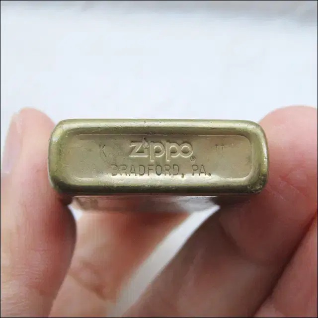 zippo 황동 지포 라이터