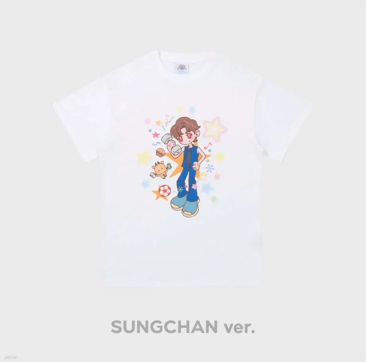 Rize sungchan character t-shirt + photocard