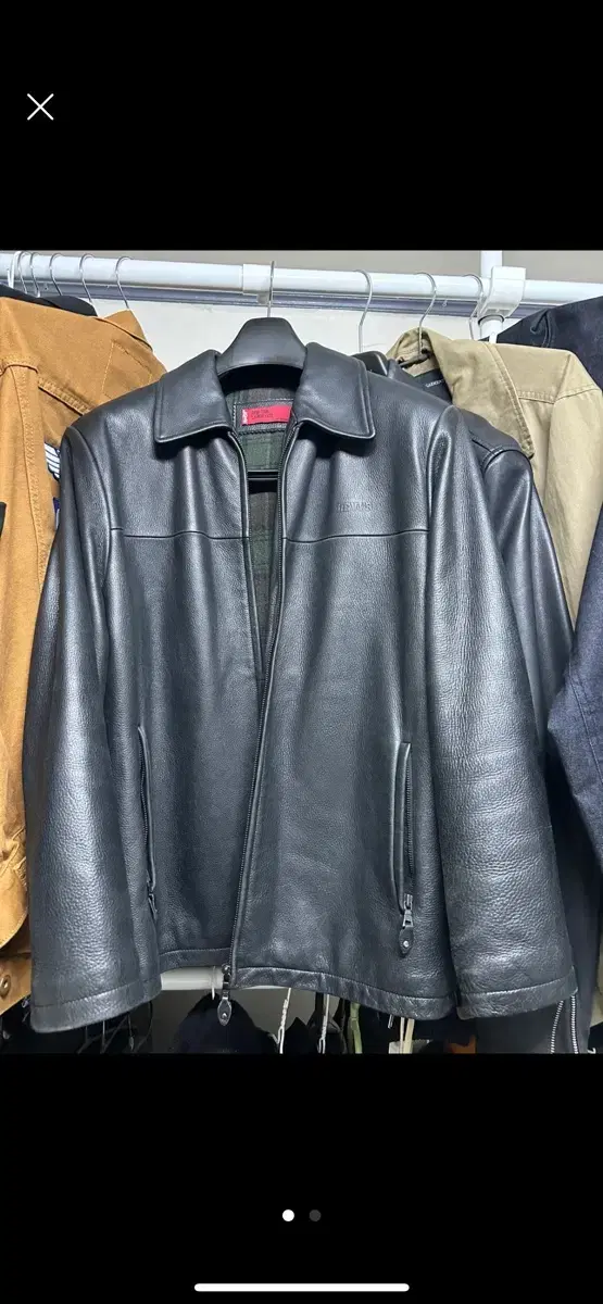 Levi's Real Leather Cowhide Jacket (Korea OEM 00 Year Limited Edition)