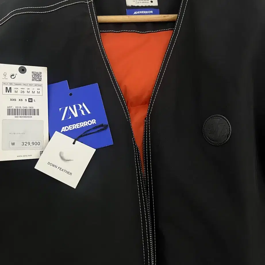 Zara x Ader Error 자라 아더에러 콜라보 봄버 m사이즈