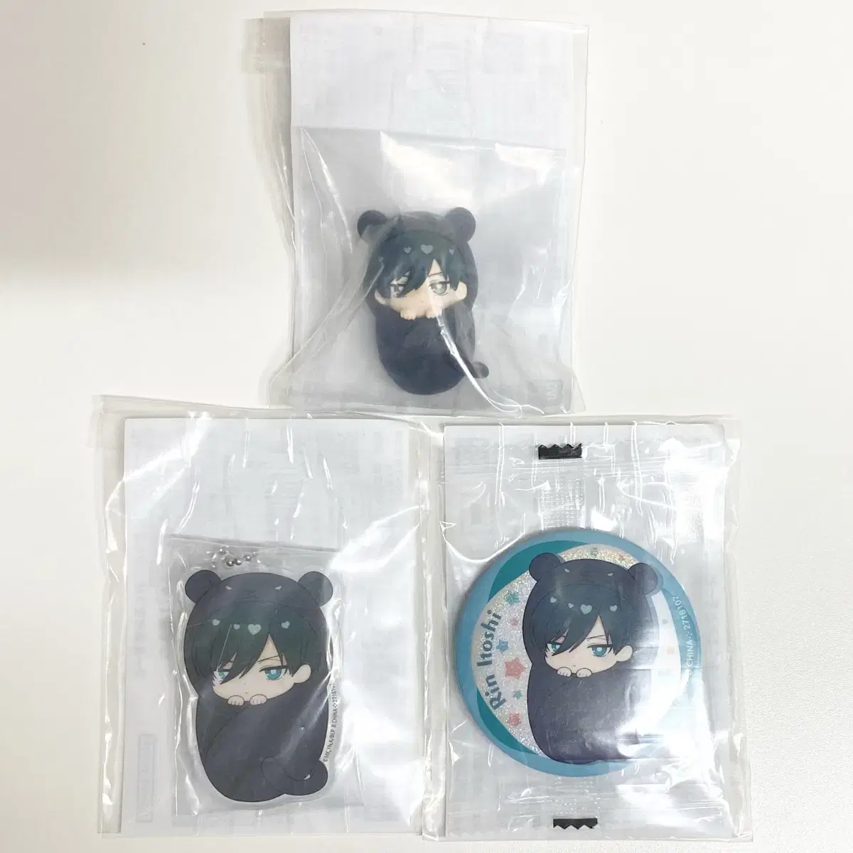 (Bulk) BLUELOCK Itoshi Rin Okurumi Swaddling Bag Funitopu Gacha Figures Acrylic