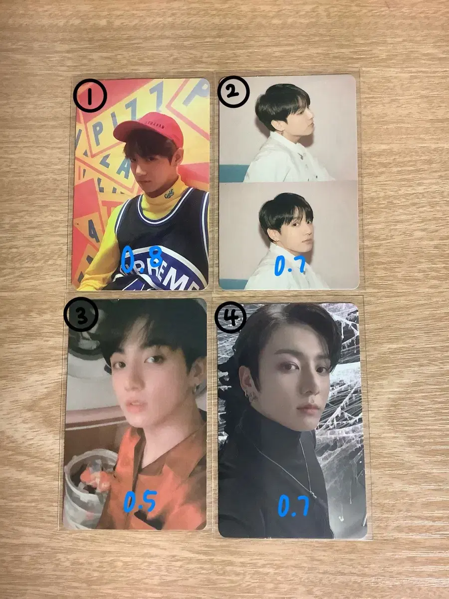 bangtan jungkook photocard